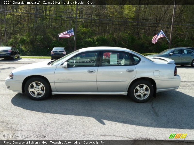 Galaxy Silver Metallic / Medium Gray 2004 Chevrolet Impala LS