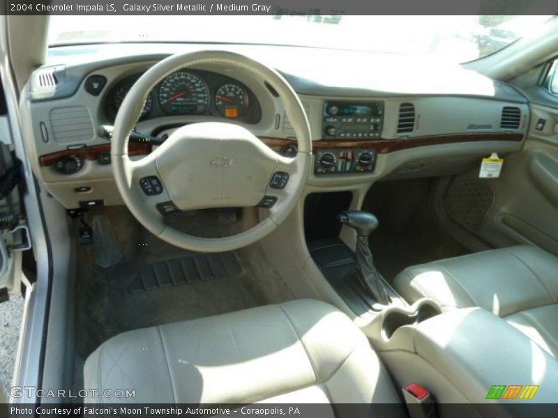 Galaxy Silver Metallic / Medium Gray 2004 Chevrolet Impala LS