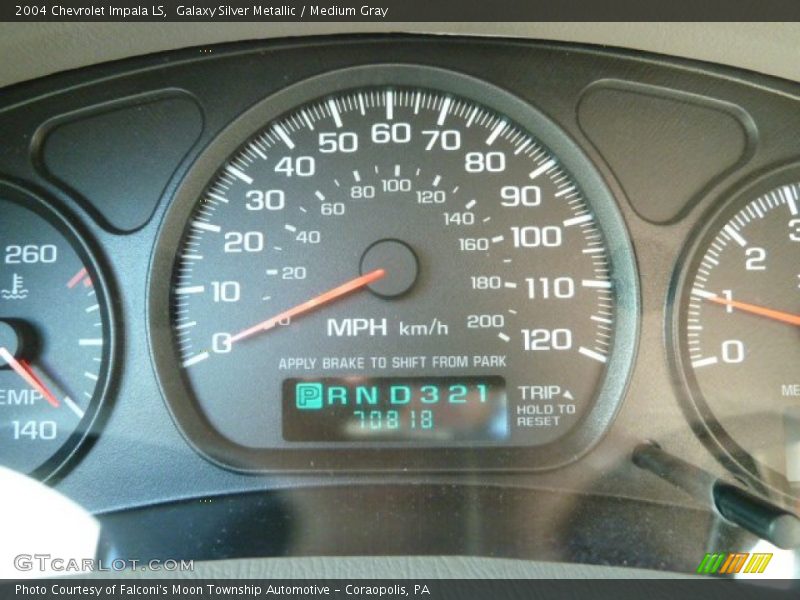 Galaxy Silver Metallic / Medium Gray 2004 Chevrolet Impala LS