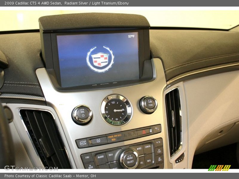 Radiant Silver / Light Titanium/Ebony 2009 Cadillac CTS 4 AWD Sedan