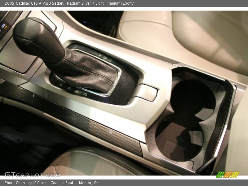 Radiant Silver / Light Titanium/Ebony 2009 Cadillac CTS 4 AWD Sedan