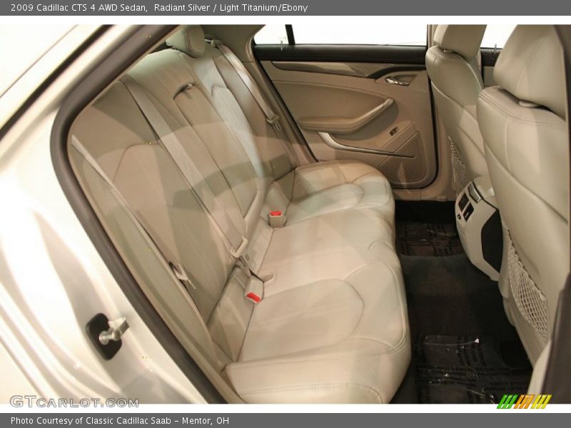 Radiant Silver / Light Titanium/Ebony 2009 Cadillac CTS 4 AWD Sedan