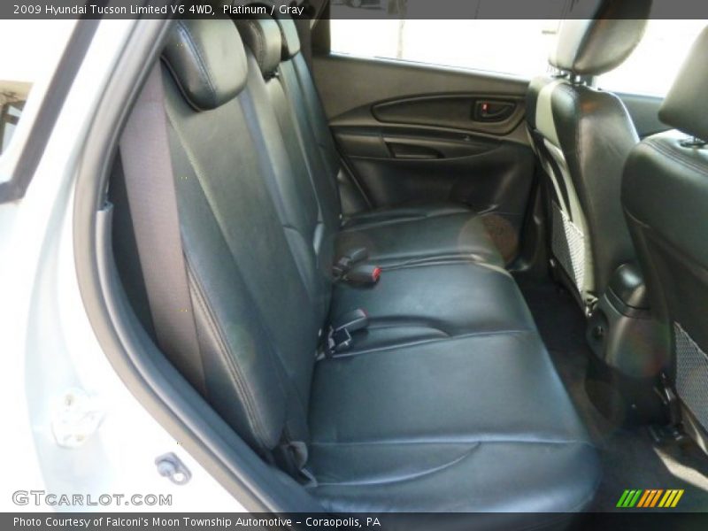 Platinum / Gray 2009 Hyundai Tucson Limited V6 4WD
