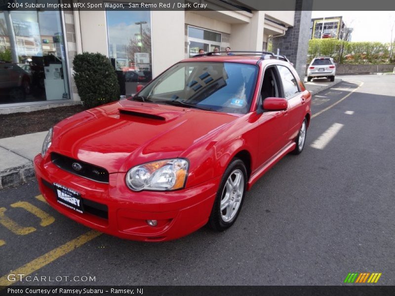 San Remo Red / Dark Gray 2004 Subaru Impreza WRX Sport Wagon