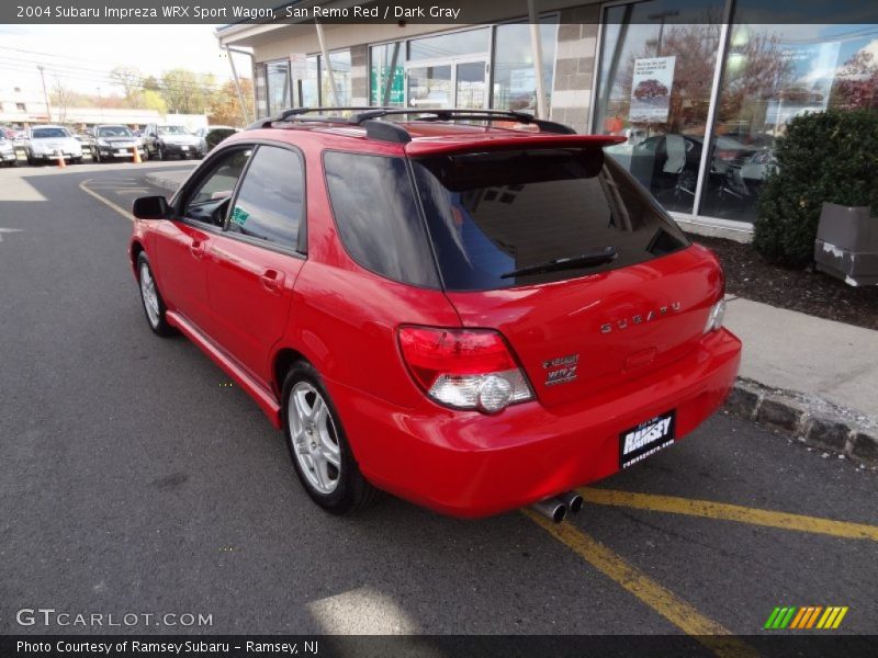 San Remo Red / Dark Gray 2004 Subaru Impreza WRX Sport Wagon