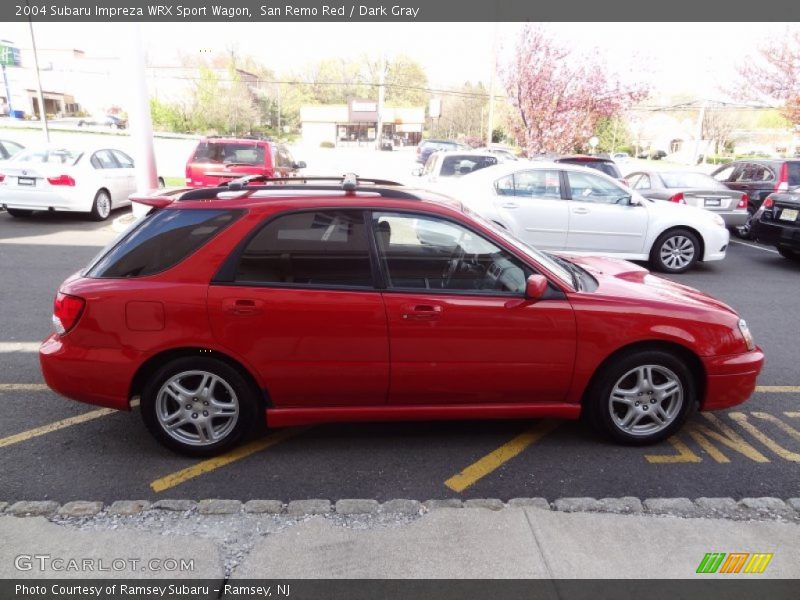 San Remo Red / Dark Gray 2004 Subaru Impreza WRX Sport Wagon