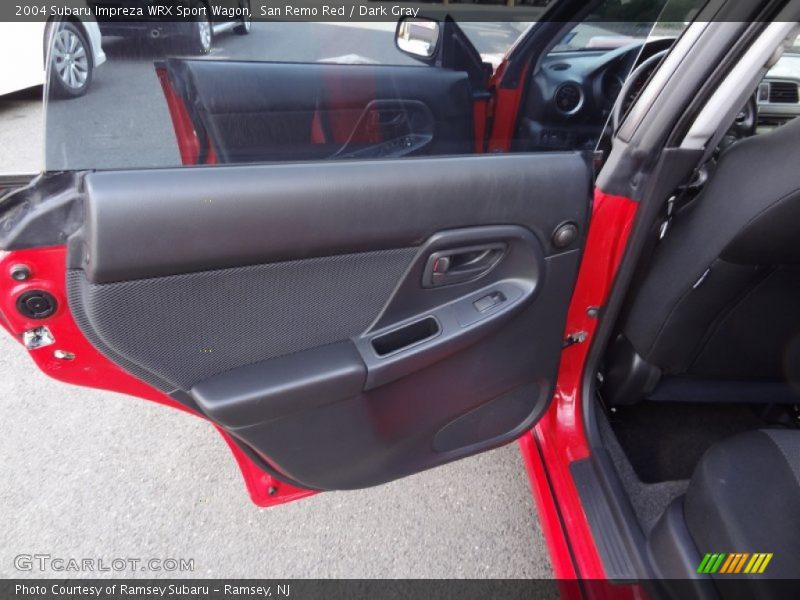 San Remo Red / Dark Gray 2004 Subaru Impreza WRX Sport Wagon