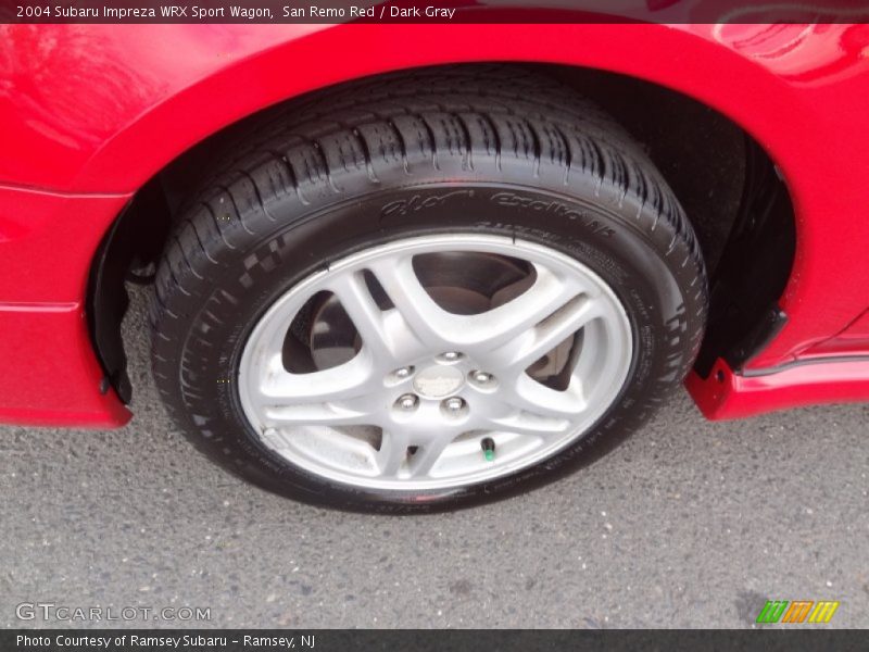 San Remo Red / Dark Gray 2004 Subaru Impreza WRX Sport Wagon