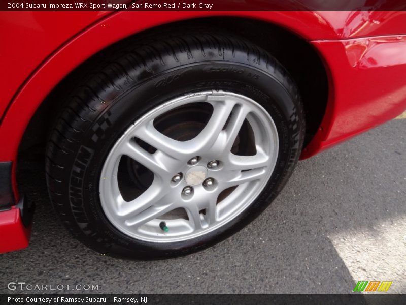 San Remo Red / Dark Gray 2004 Subaru Impreza WRX Sport Wagon