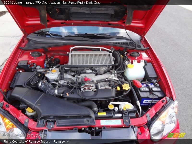 San Remo Red / Dark Gray 2004 Subaru Impreza WRX Sport Wagon
