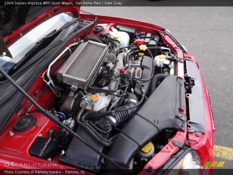 San Remo Red / Dark Gray 2004 Subaru Impreza WRX Sport Wagon
