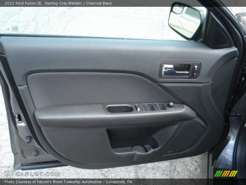 Sterling Grey Metallic / Charcoal Black 2012 Ford Fusion SE