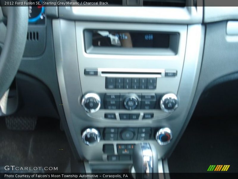Sterling Grey Metallic / Charcoal Black 2012 Ford Fusion SE