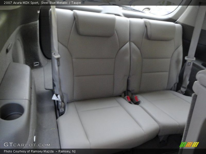 Steel Blue Metallic / Taupe 2007 Acura MDX Sport