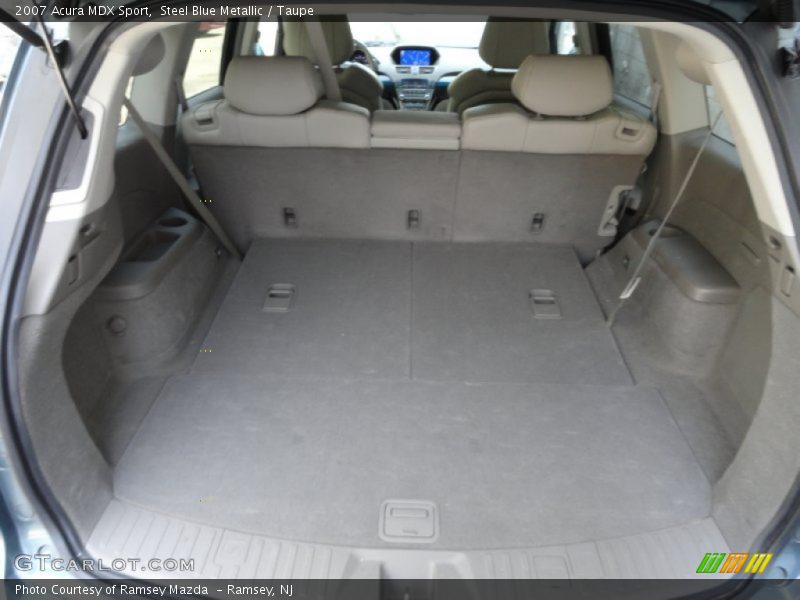 Steel Blue Metallic / Taupe 2007 Acura MDX Sport