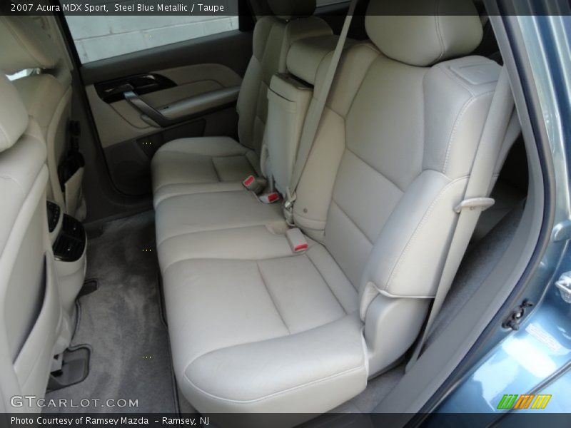 Steel Blue Metallic / Taupe 2007 Acura MDX Sport
