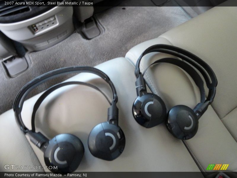 Steel Blue Metallic / Taupe 2007 Acura MDX Sport