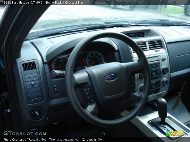 Ebony Black / Charcoal Black 2012 Ford Escape XLT 4WD
