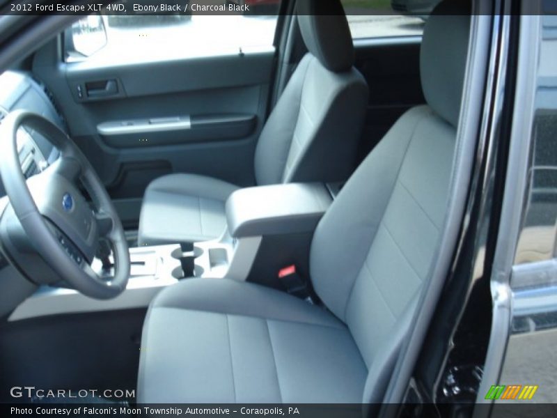 Ebony Black / Charcoal Black 2012 Ford Escape XLT 4WD