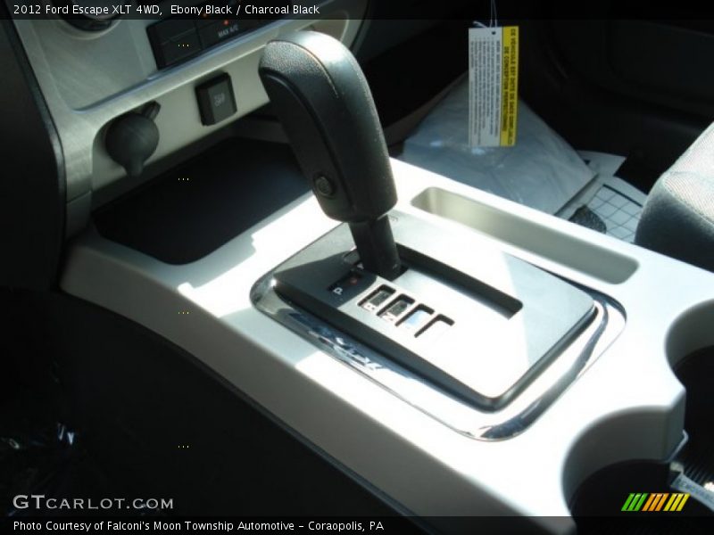 Ebony Black / Charcoal Black 2012 Ford Escape XLT 4WD