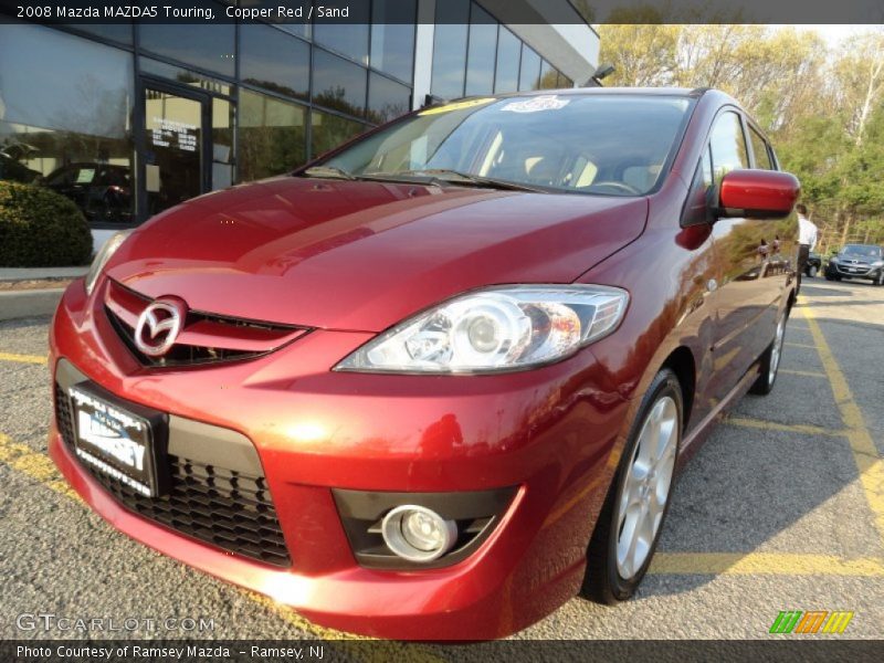 Copper Red / Sand 2008 Mazda MAZDA5 Touring