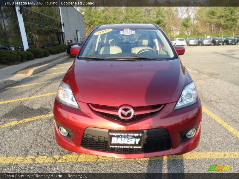 Copper Red / Sand 2008 Mazda MAZDA5 Touring