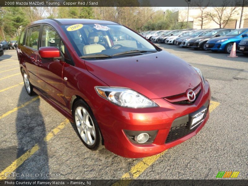 Copper Red / Sand 2008 Mazda MAZDA5 Touring