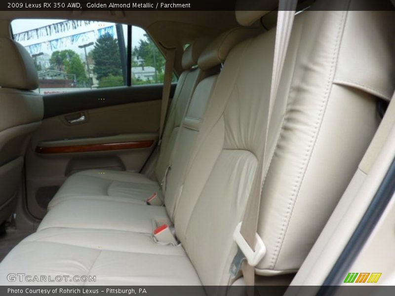 Golden Almond Metallic / Parchment 2009 Lexus RX 350 AWD