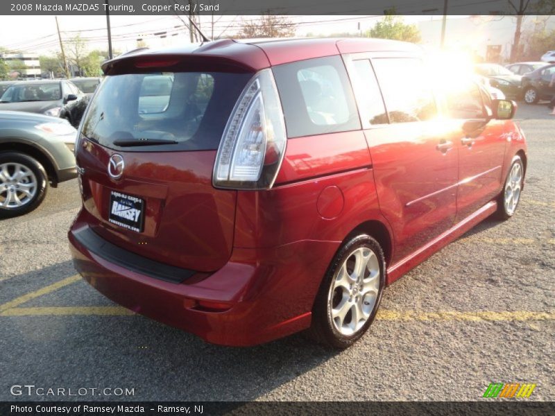 Copper Red / Sand 2008 Mazda MAZDA5 Touring