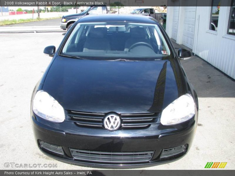 Black / Anthracite Black 2008 Volkswagen Rabbit 4 Door
