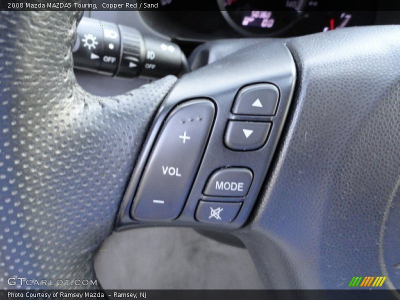 Copper Red / Sand 2008 Mazda MAZDA5 Touring