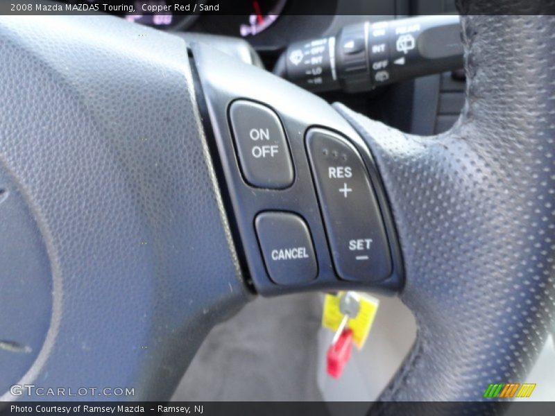 Copper Red / Sand 2008 Mazda MAZDA5 Touring