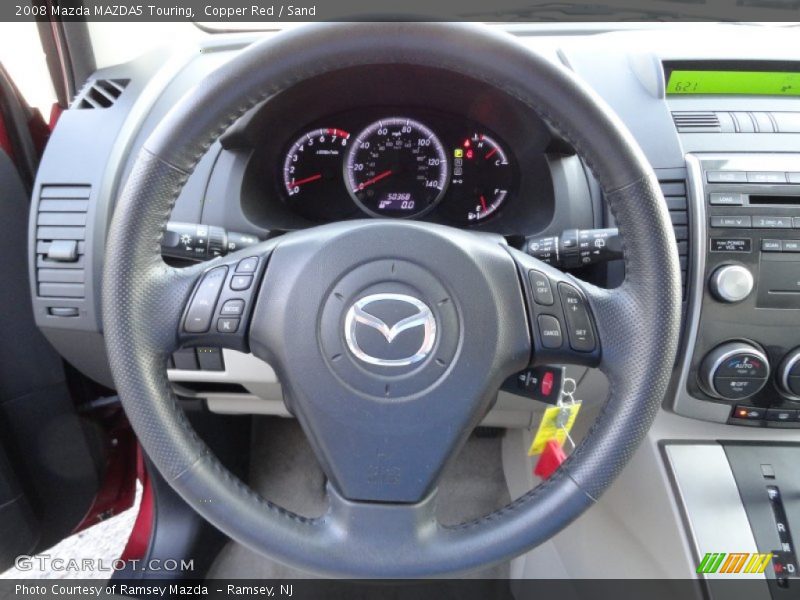 Copper Red / Sand 2008 Mazda MAZDA5 Touring