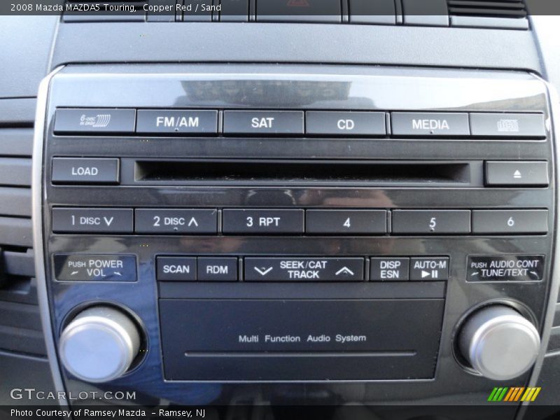 Copper Red / Sand 2008 Mazda MAZDA5 Touring