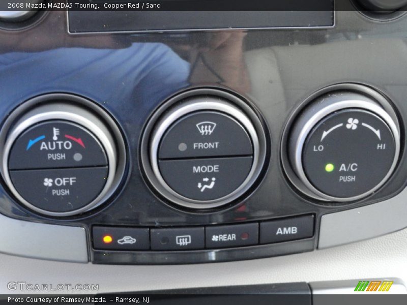 Copper Red / Sand 2008 Mazda MAZDA5 Touring