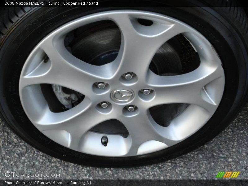 Copper Red / Sand 2008 Mazda MAZDA5 Touring