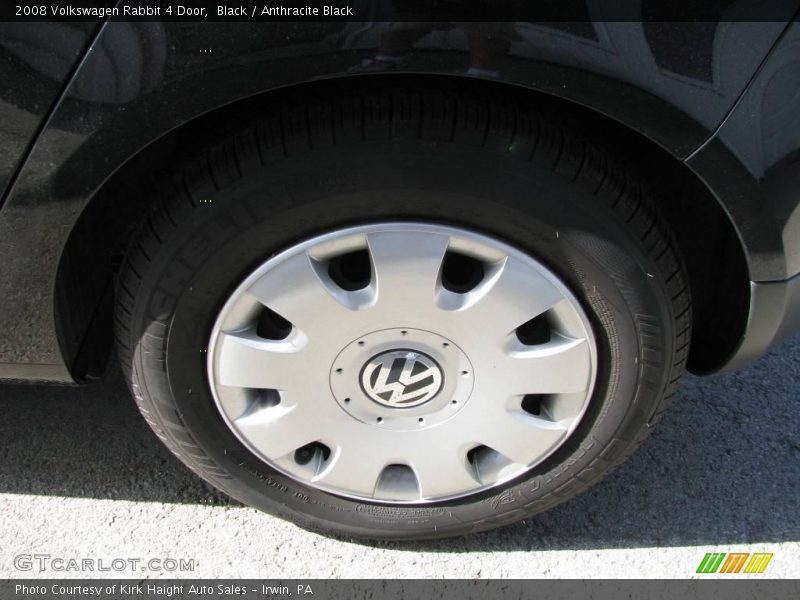 Black / Anthracite Black 2008 Volkswagen Rabbit 4 Door