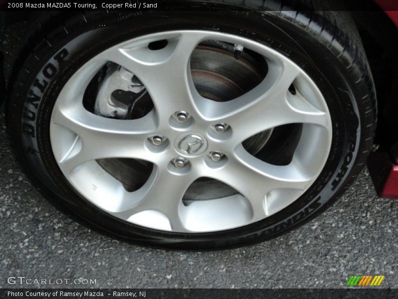 Copper Red / Sand 2008 Mazda MAZDA5 Touring