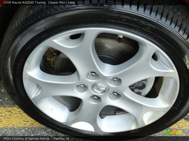 Copper Red / Sand 2008 Mazda MAZDA5 Touring