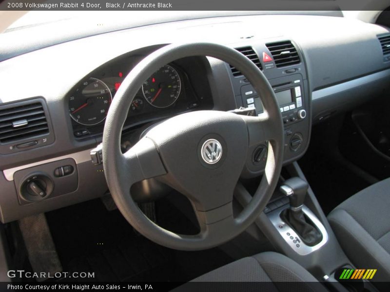 Black / Anthracite Black 2008 Volkswagen Rabbit 4 Door