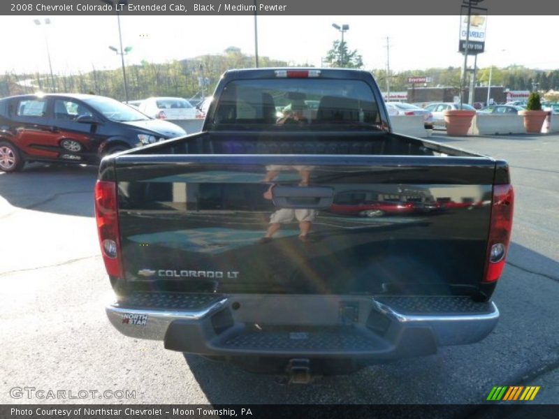 Black / Medium Pewter 2008 Chevrolet Colorado LT Extended Cab