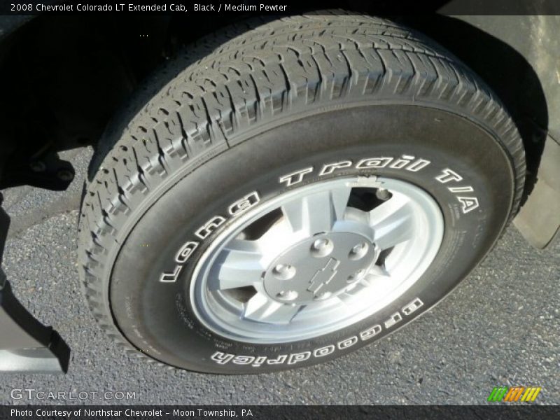 Black / Medium Pewter 2008 Chevrolet Colorado LT Extended Cab