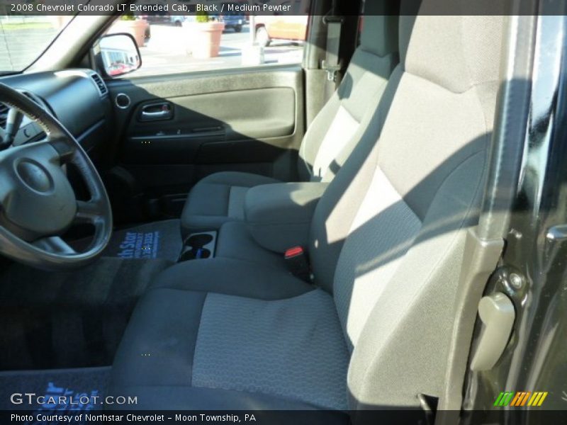 Black / Medium Pewter 2008 Chevrolet Colorado LT Extended Cab