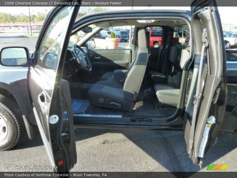 Black / Medium Pewter 2008 Chevrolet Colorado LT Extended Cab