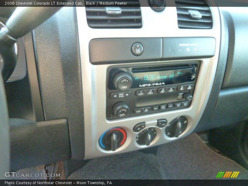 Controls of 2008 Colorado LT Extended Cab