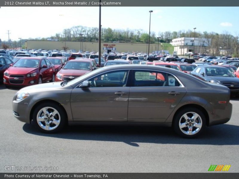 Mocha Steel Metallic / Cocoa/Cashmere 2012 Chevrolet Malibu LT