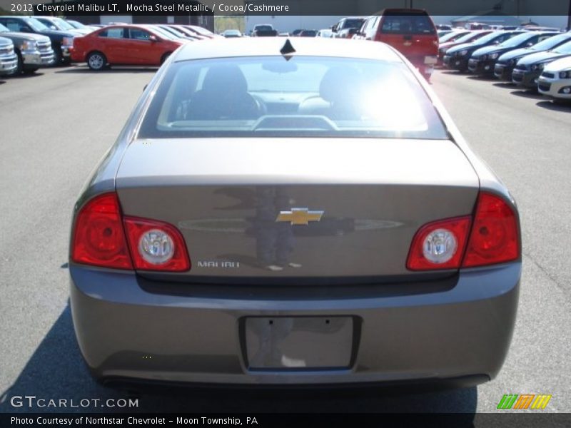 Mocha Steel Metallic / Cocoa/Cashmere 2012 Chevrolet Malibu LT