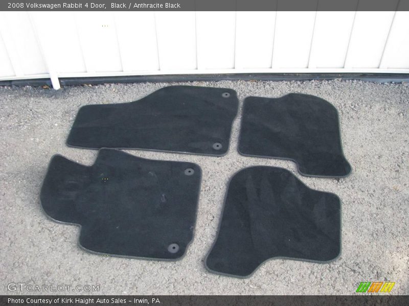 Black / Anthracite Black 2008 Volkswagen Rabbit 4 Door