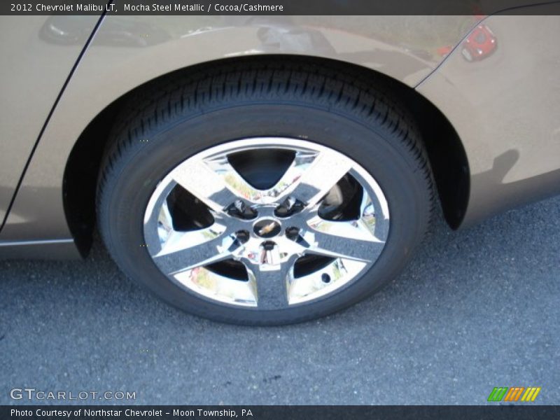 Mocha Steel Metallic / Cocoa/Cashmere 2012 Chevrolet Malibu LT