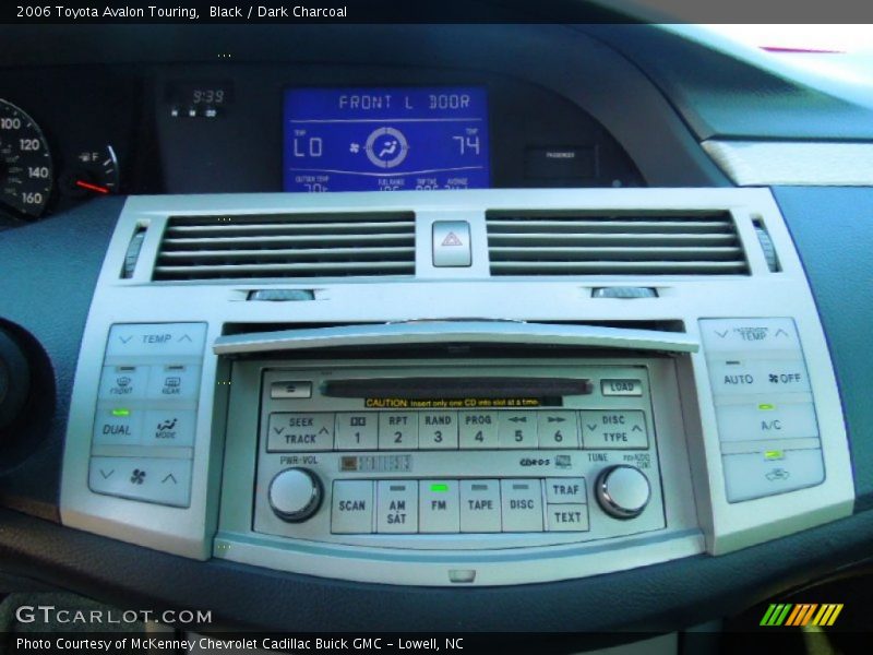 Black / Dark Charcoal 2006 Toyota Avalon Touring